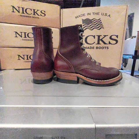 Nicks MTO in Horween Tan Waxed Flesh
