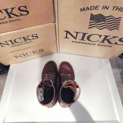 Nicks MTO in Horween Tan Waxed Flesh