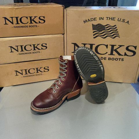 Nicks MTO in Horween Tan Waxed Flesh