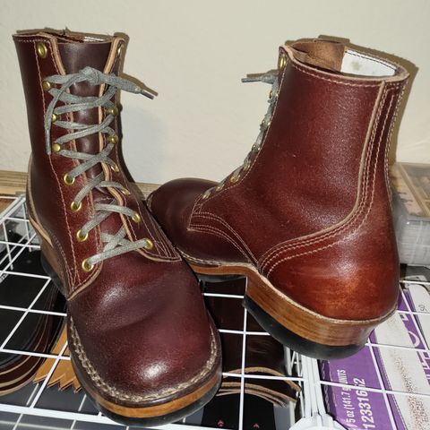 Nicks MTO in Horween Tan Waxed Flesh