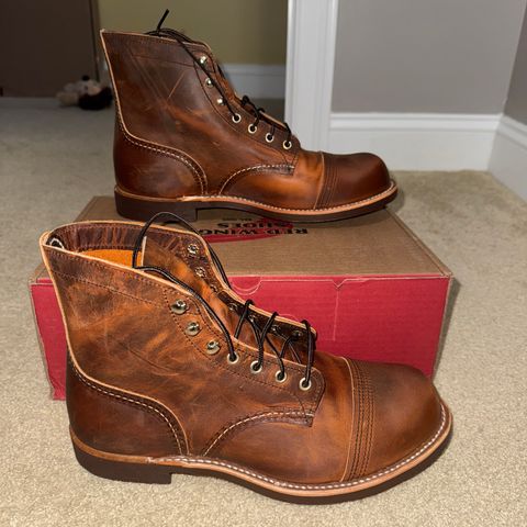 Red Wing Iron Ranger in S.B. Foot Copper Rough and Tough