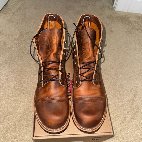 Red Wing Iron Ranger in S.B. Foot Copper Rough and Tough