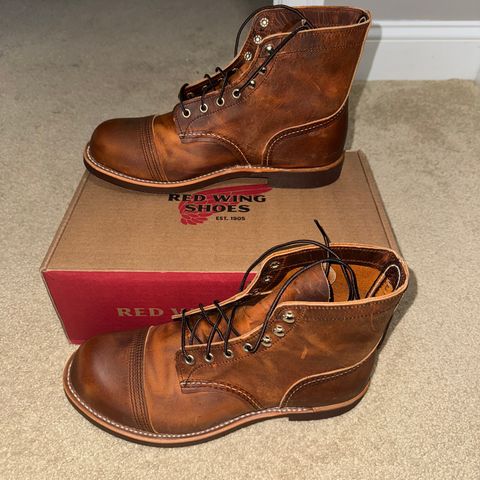 Red Wing Iron Ranger in S.B. Foot Copper Rough and Tough