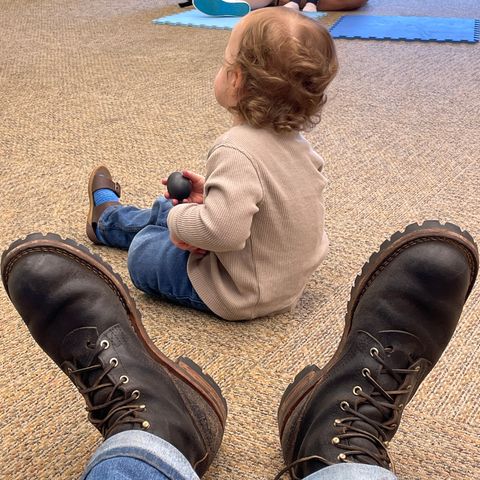 Nicks Overlander in Horween Black Waxed Flesh