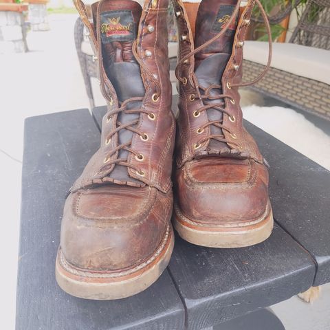 Thorogood 8" Moc Toe in Seidel Trail Crazy Horse