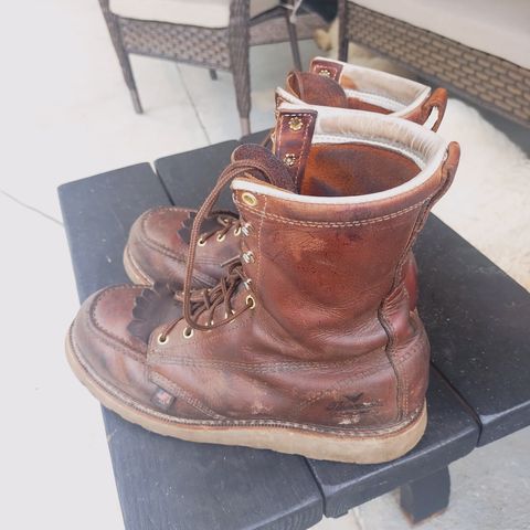 Thorogood 8" Moc Toe in Seidel Trail Crazy Horse