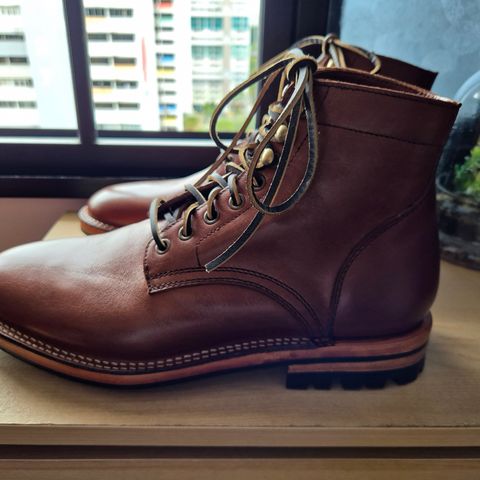 Parkhurst The Allen in Tempesti Cognac Veg Tan