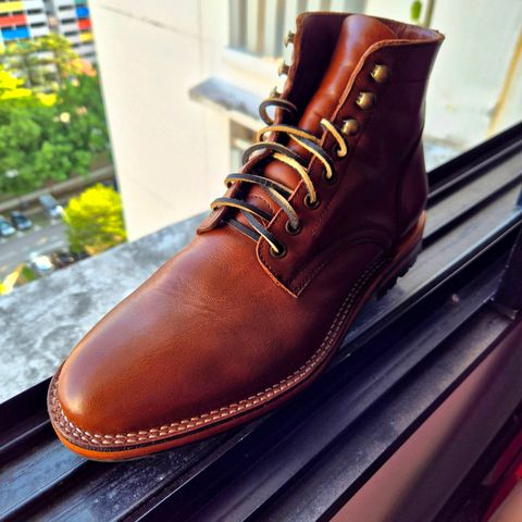 View photo of Parkhurst The Allen in Tempesti Cognac Veg Tan