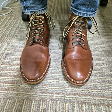 View photo of Parkhurst The Allen in Tempesti Cognac Veg Tan