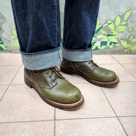Rolling Dub Trio Coupen in Horween Olive Chromexcel