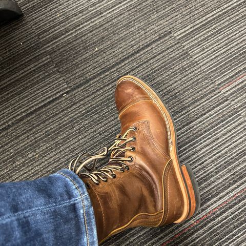 Nicks X Parkhurst V3 in Horween Whiskey Predator