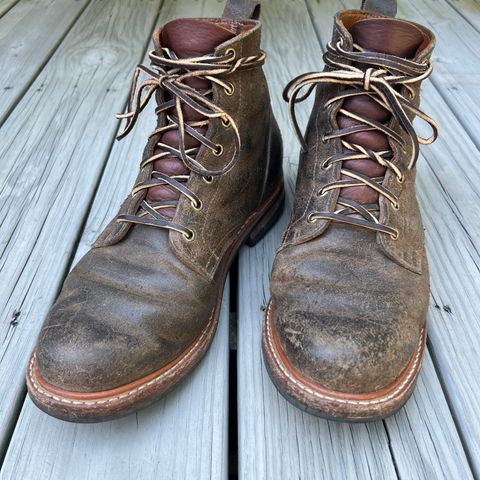 Search result thumbnail of Truman Plain Toe Boot in C.F. Stead Stone Rambler