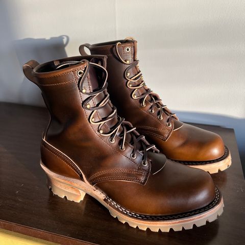 View photo of Nicks Lace Up Heritage in Shackleton Cognac