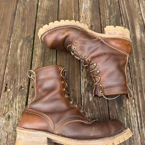 Nicks Lace Up Heritage in Shackleton Cognac