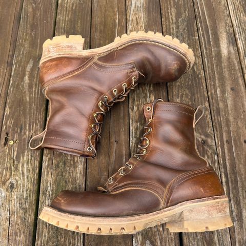 Nicks Lace Up Heritage in Shackleton Cognac