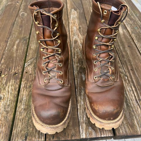 Nicks Lace Up Heritage in Shackleton Cognac