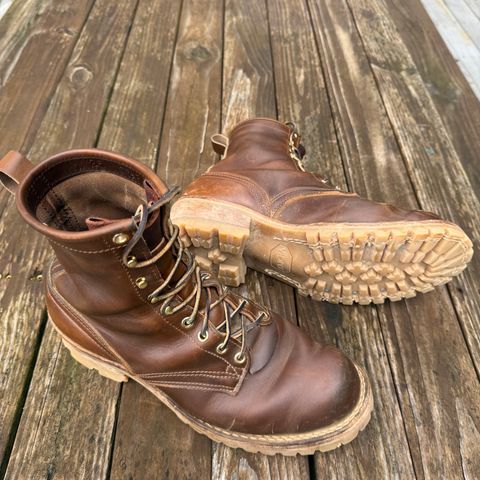 Nicks Lace Up Heritage in Shackleton Cognac