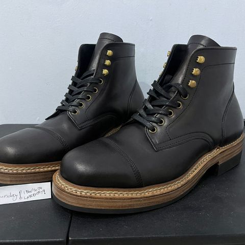 Sagara Sagara / Legatant in Conceria Cloe Superlux Horsebutt Overdyed Black