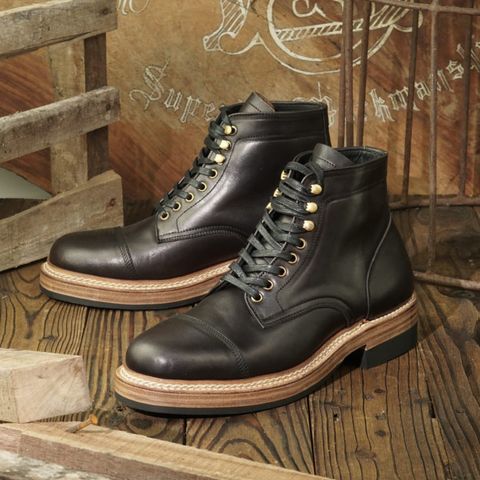 Sagara Sagara / Legatant in Conceria Cloe Superlux Horsebutt Overdyed Black