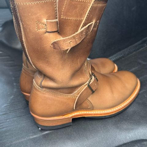 John Lofgren Wabash Engineer Boots in Natural