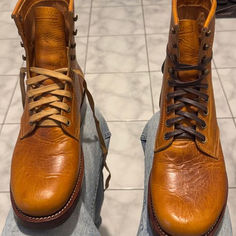 Jakkrabbits Field Boots in Badalassi Carlo Wax Napoli