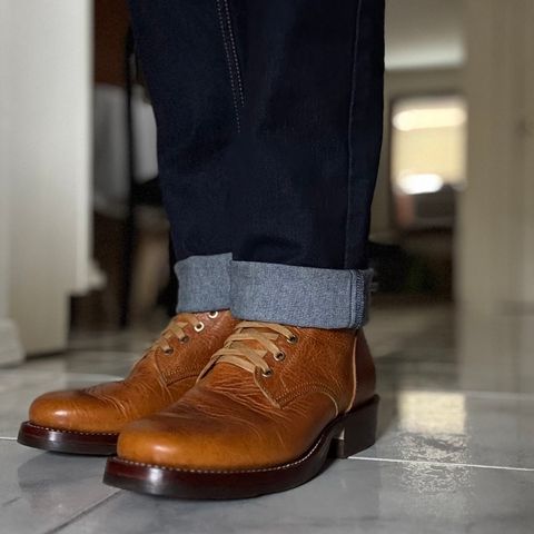 Jakkrabbits Field Boots in Badalassi Carlo Wax Napoli