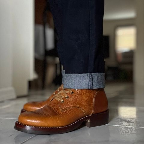 Jakkrabbits Field Boots in Badalassi Carlo Wax Napoli