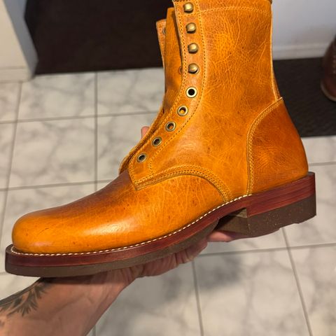 Jakkrabbits Field Boots in Badalassi Carlo Wax Napoli