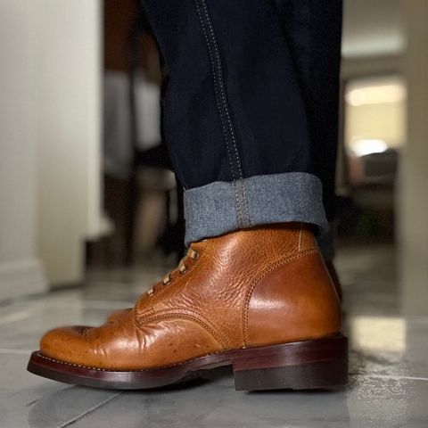 Jakkrabbits Field Boots in Badalassi Carlo Wax Napoli