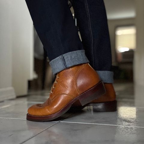 Jakkrabbits Field Boots in Badalassi Carlo Wax Napoli