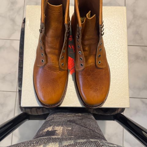 Jakkrabbits Field Boots in Badalassi Carlo Wax Napoli
