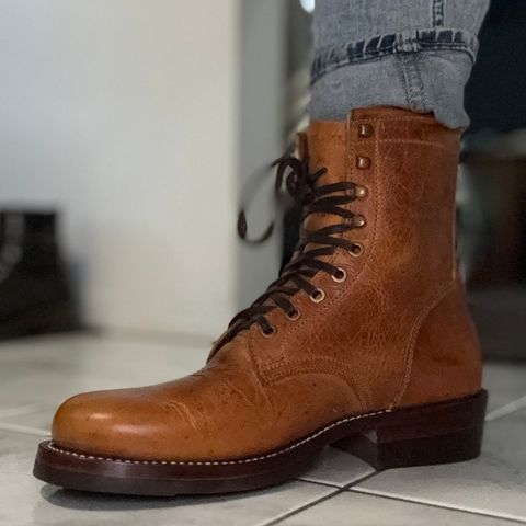 Jakkrabbits Field Boots in Badalassi Carlo Wax Napoli