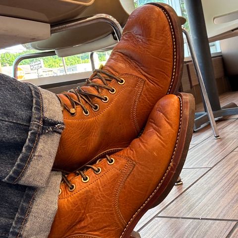 Jakkrabbits Field Boots in Badalassi Carlo Wax Napoli