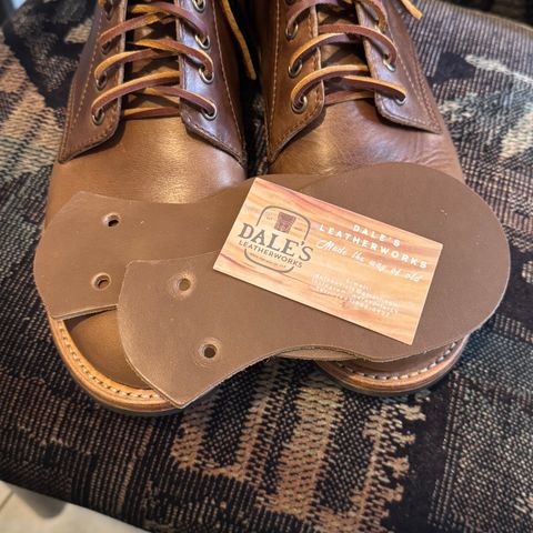 Oak Street Bootmakers Trench Boot in Horween Natural Chromexcel