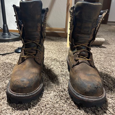 Red Wing Loggermax in Red Wing Leather & Nubuck