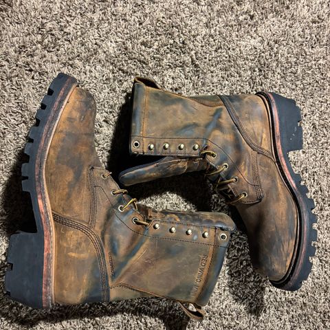 Red Wing Loggermax in Red Wing Leather & Nubuck