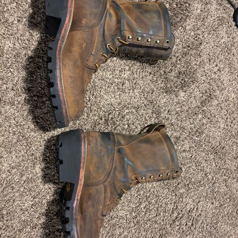 Red Wing Loggermax in Red Wing Leather & Nubuck