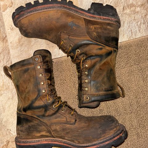 Red Wing Loggermax in Red Wing Leather & Nubuck