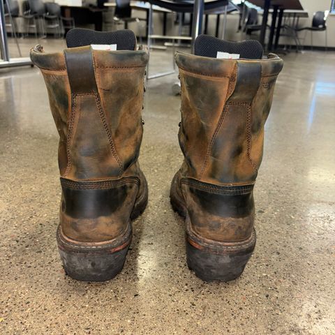 Red Wing Loggermax in Red Wing Leather & Nubuck