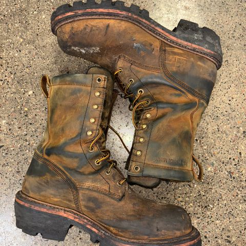 Red Wing Loggermax in Red Wing Leather & Nubuck