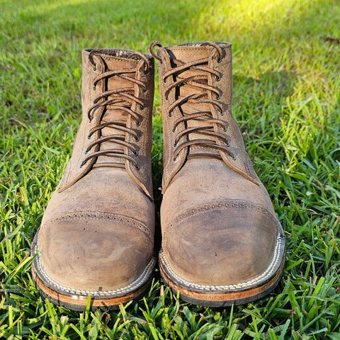 Viberg Service Boot BCT in Maryam 1071 Rovescio Sego Horsebutt