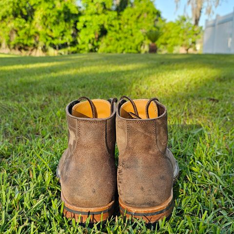 Viberg Service Boot BCT in Maryam 1071 Rovescio Sego Horsebutt