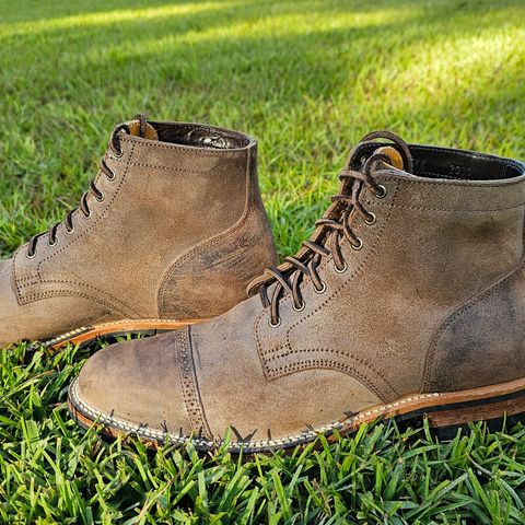 Viberg Service Boot BCT in Maryam 1071 Rovescio Sego Horsebutt