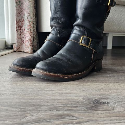 John Lofgren Wabash Engineer Boots in Black