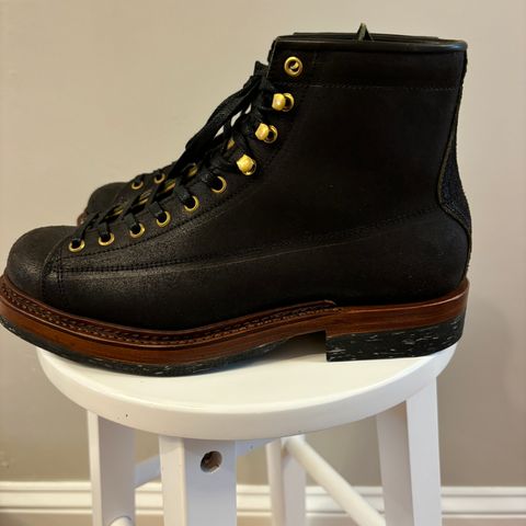 Sagara Cordmaster in Badalassi Carlo Oliva Minerva Reverse Overdyed Black