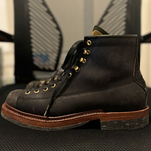 Sagara Cordmaster in Badalassi Carlo Oliva Minerva Reverse Overdyed Black