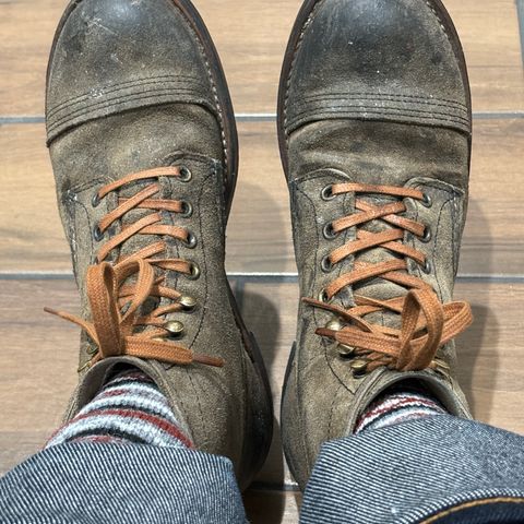 Red Wing Iron Ranger in S.B. Foot Slate Muleskinner