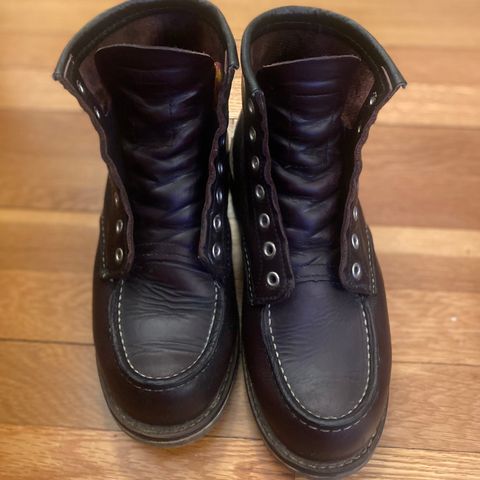 Red Wing 6-Inch Classic Moc in S.B. Foot Black Cherry Excalibur