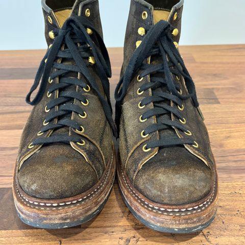 Sagara Cordmaster in Badalassi Carlo Oliva Minerva Roughout Overdyed Black