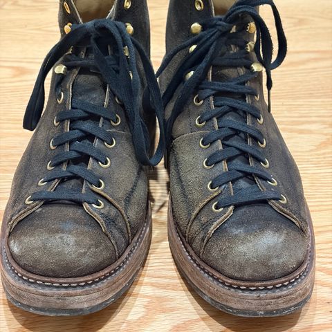 Sagara Cordmaster in Badalassi Carlo Oliva Minerva Roughout Overdyed Black